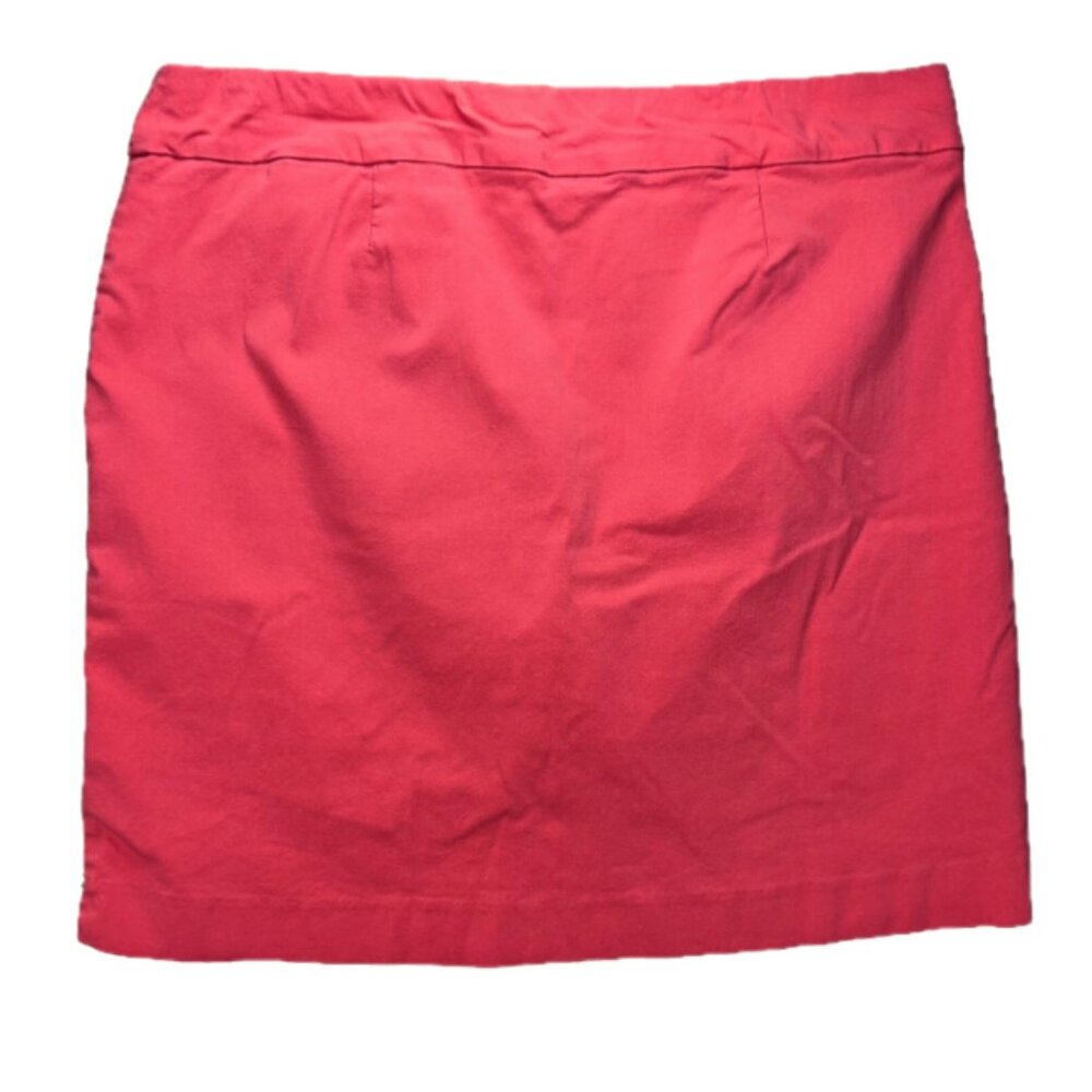 Kim Rogers - Women's Size 16 Skort Coral Pink Stretch Waist Pullon 3" Inseam